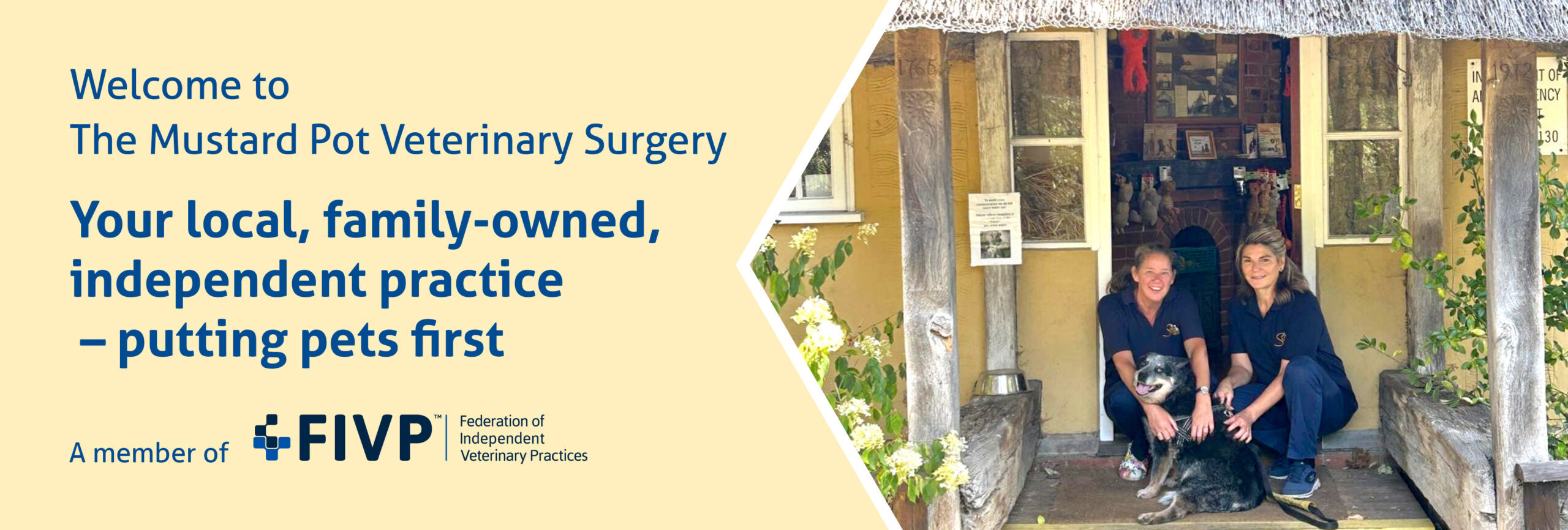 Welcome to Mustard Pot Veterinary Surgery.